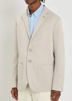 Seersucker blazer
