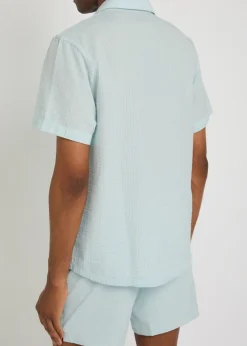 Seersucker shirt