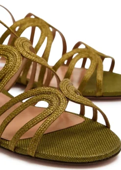 Serenade raffia sandals