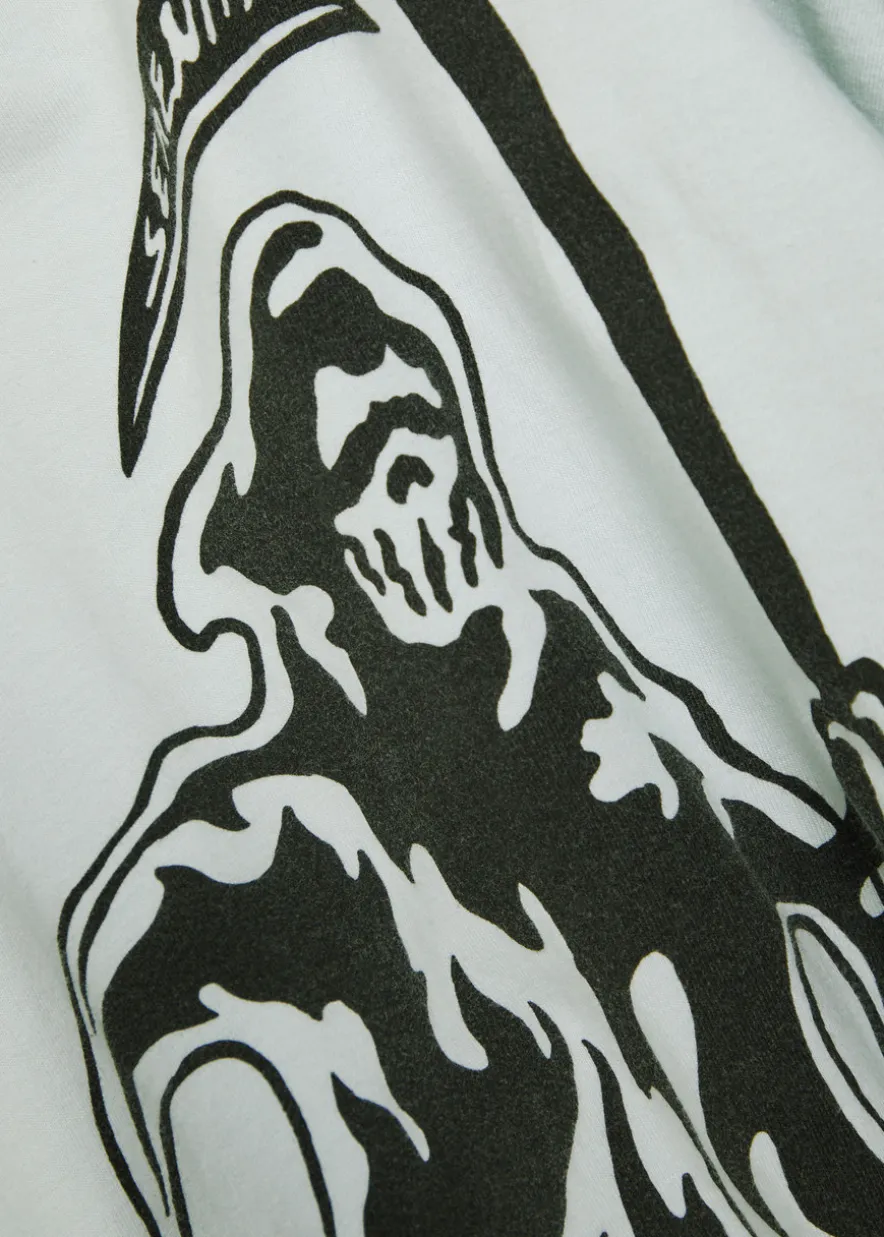 Serenity Reaper printed long sleeve cotton top