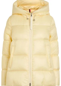 Serrites hooded padded nylon jacket