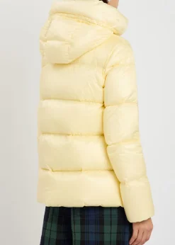 Serrites hooded padded nylon jacket