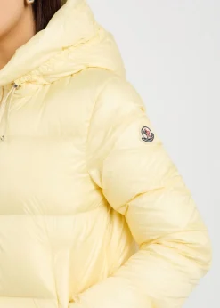 Serrites hooded padded nylon jacket