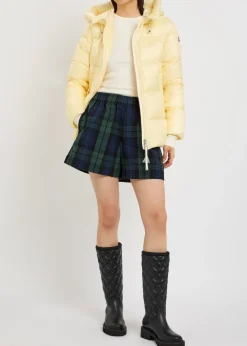 Serrites hooded padded nylon jacket