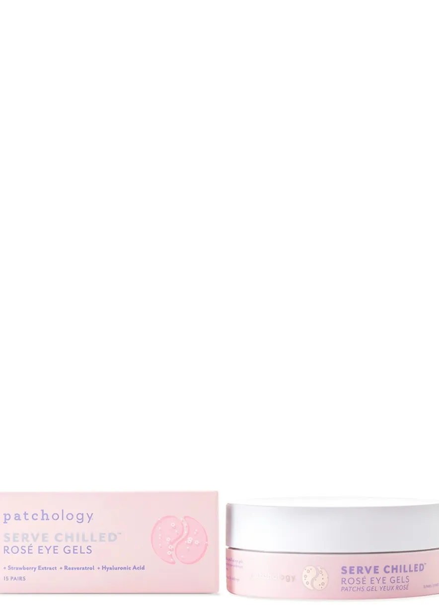 Serve Chilled Rose Eye Gel Patches x 15