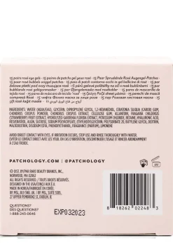 Serve Chilled Rose Eye Gel Patches x 15