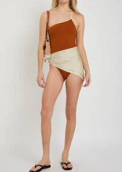 Sessantasei one-shoulder swimsuit