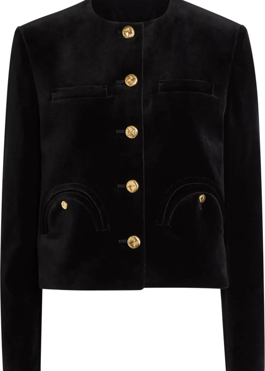 Shamo Bolero velvet jacket