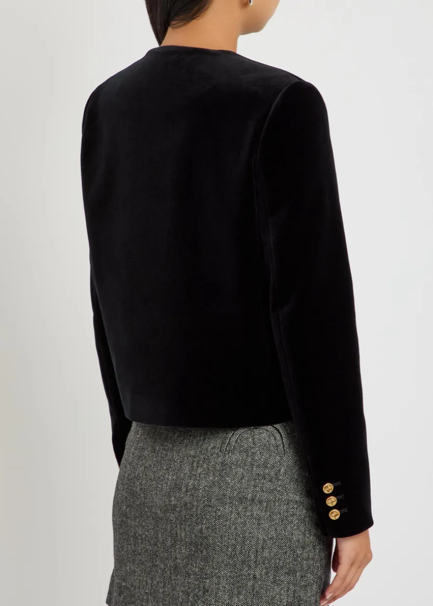 Shamo Bolero velvet jacket