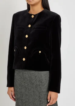 Shamo Bolero velvet jacket