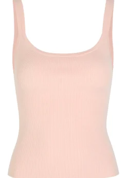 Shana ribbed wool-blend tank