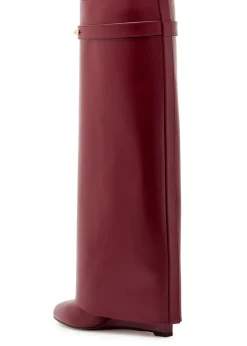 Shark 95 leather knee-high boots