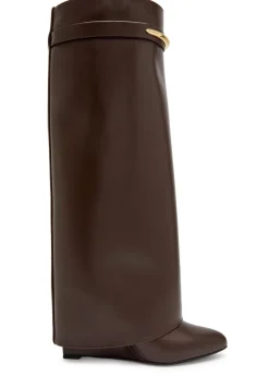 Shark 95 leather knee-high boots