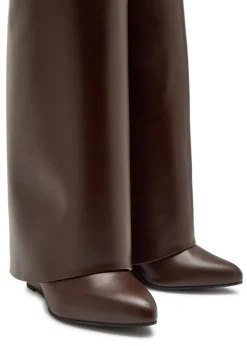 Shark 95 leather knee-high boots