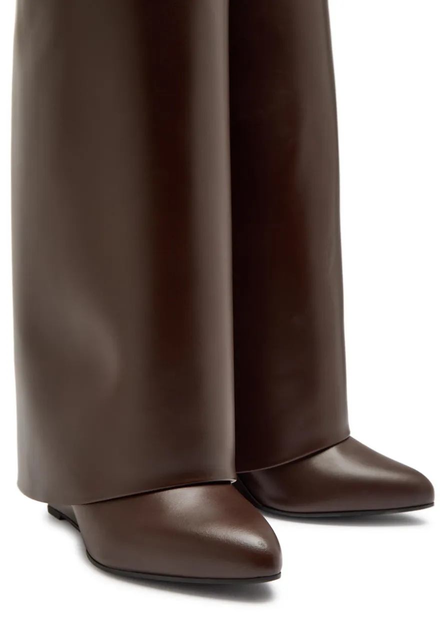 Shark 95 leather knee-high boots