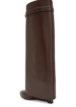 Shark 95 leather knee-high boots