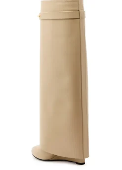 Shark 95 leather knee-high boots