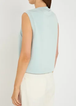 Shea Crop stretch-jersey tank