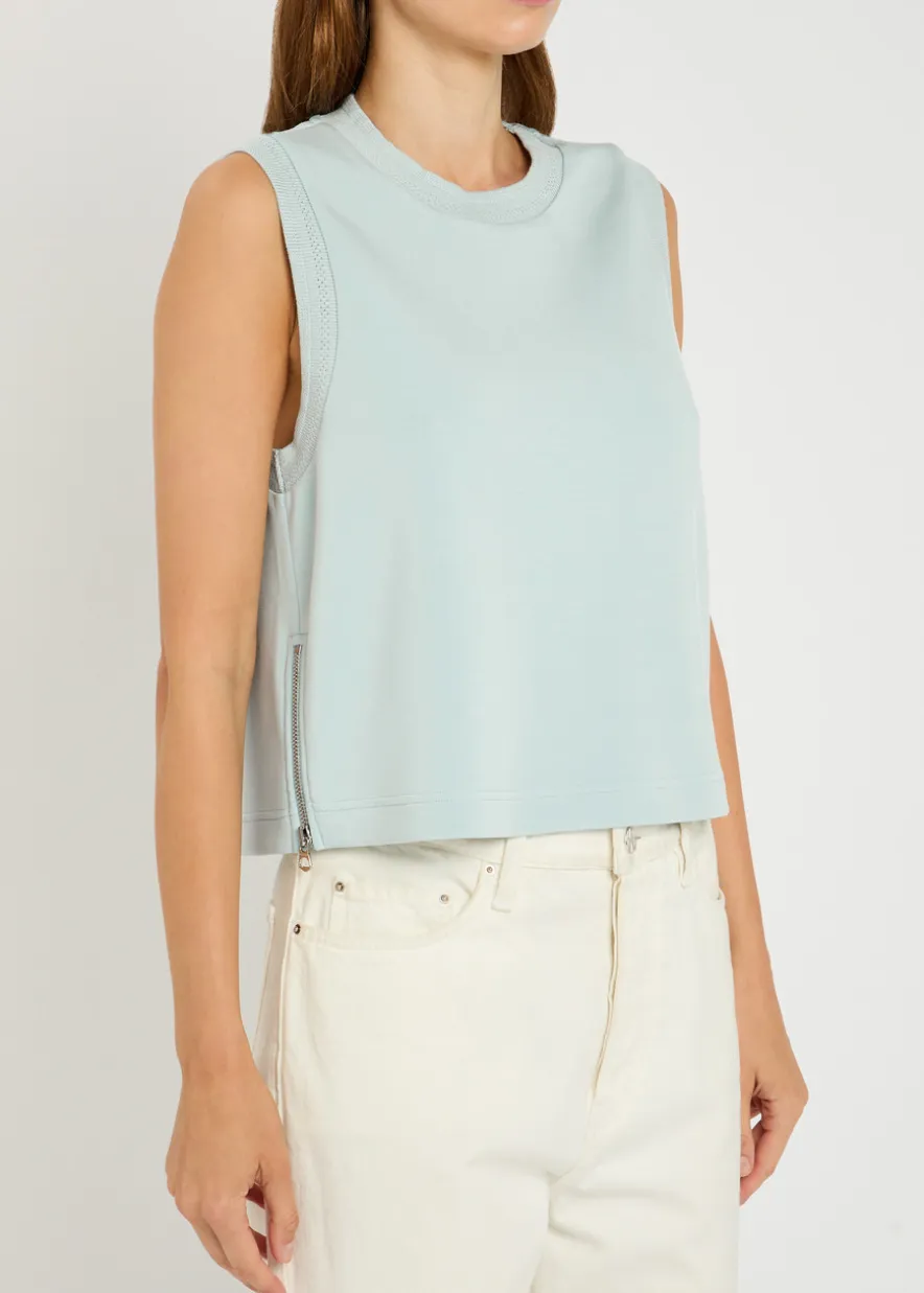 Shea Crop stretch-jersey tank