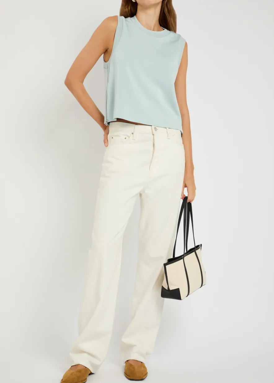 Shea Crop stretch-jersey tank