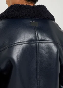 Shearling leather jacket