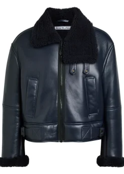 Shearling leather jacket