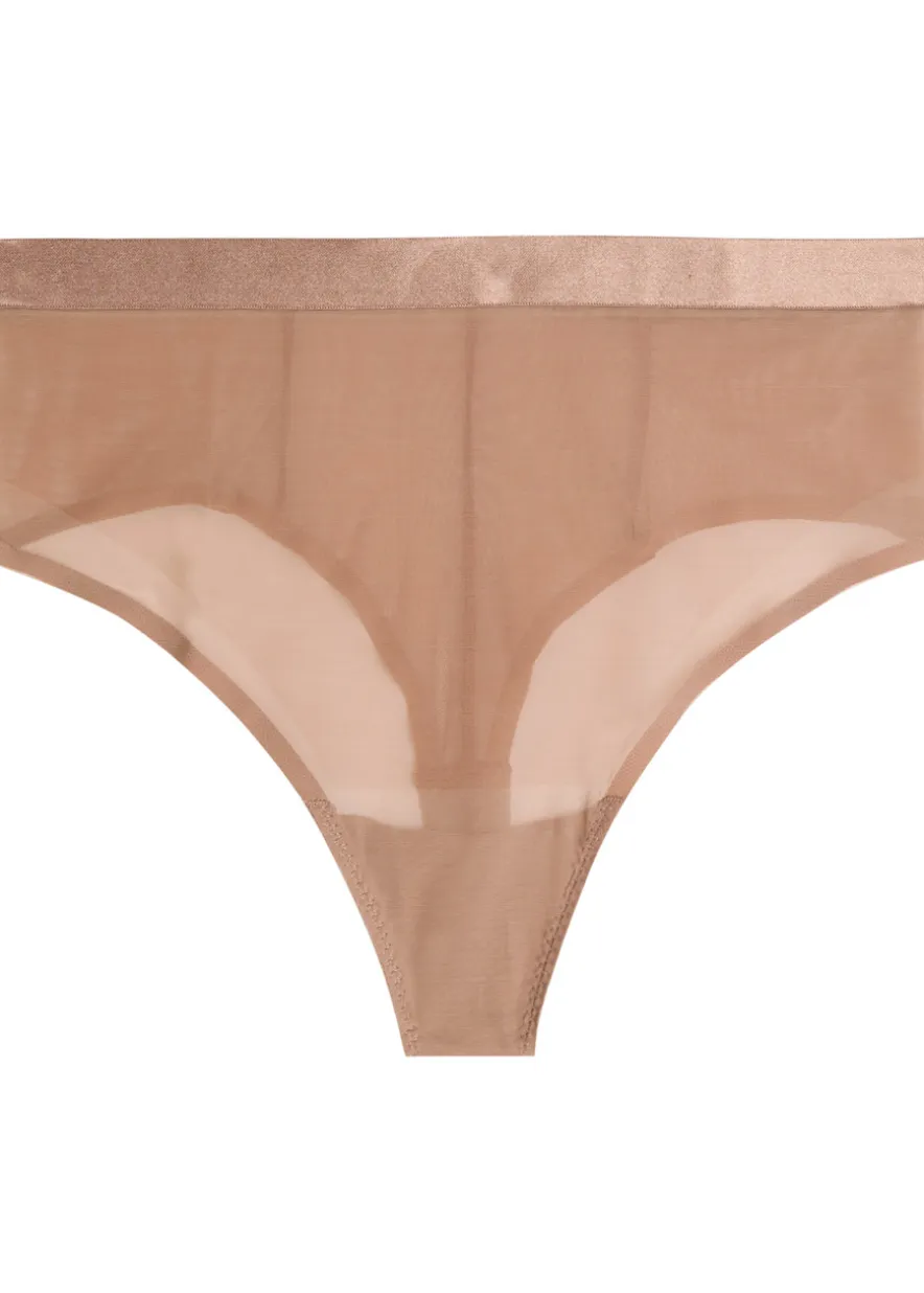 SheerSense sculpting mesh thong