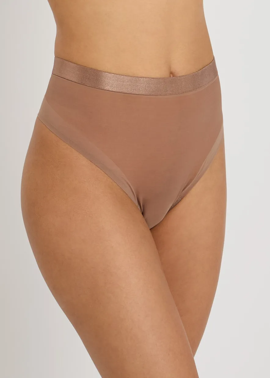 SheerSense sculpting mesh thong