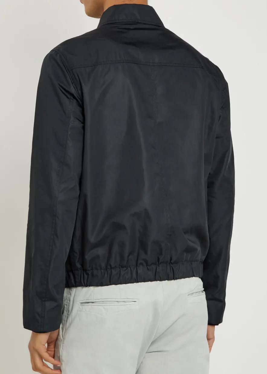 Shell bomber jacket