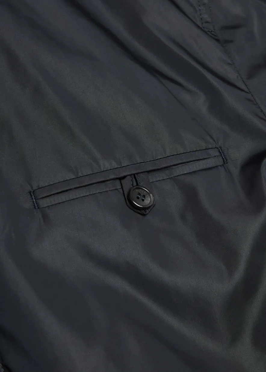 Shell bomber jacket