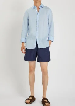 Shell swim shorts