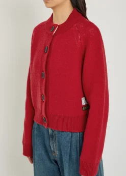 Sherman wool and cashmere-blend cardigan