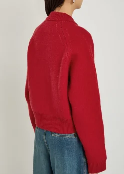 Sherman wool and cashmere-blend cardigan