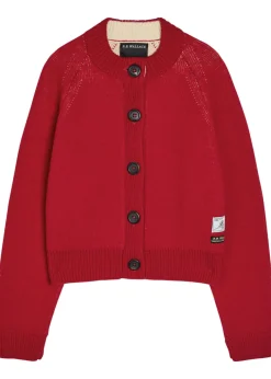 Sherman wool and cashmere-blend cardigan