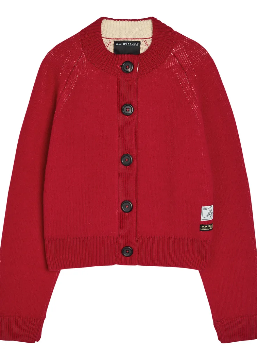 Sherman wool and cashmere-blend cardigan