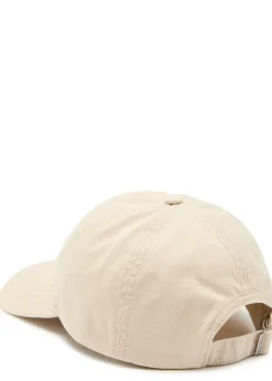 Shield logo-embroidered cotton-twill cap