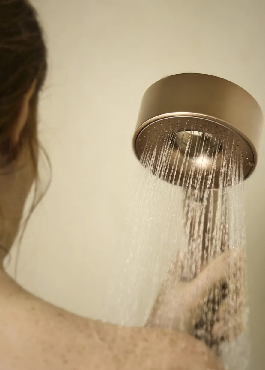 Shower Head Plus Brushed Brass