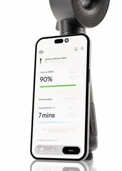 Shower Head Plus Brushed Chrome