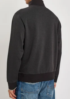 Sidney half-zip cotton jumper