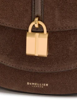 Siena leather and suede saddle bag