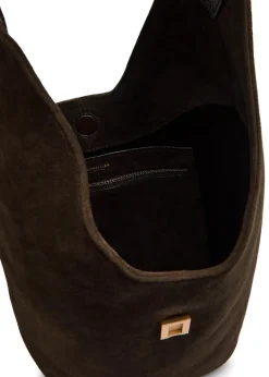 Siena suede cross-body bag