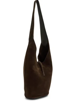Siena suede cross-body bag
