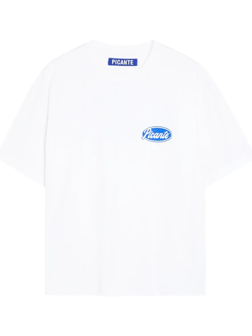 Sienna logo-print cotton T-shirt
