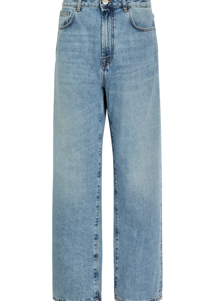 Signature baggy straight-leg jeans