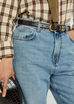 Signature baggy straight-leg jeans