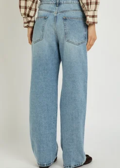 Signature baggy straight-leg jeans
