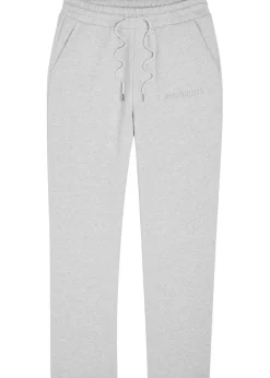 Signature logo straight-leg cotton sweatpants