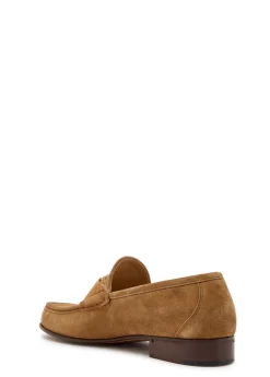 Signature Vlogo suede loafer