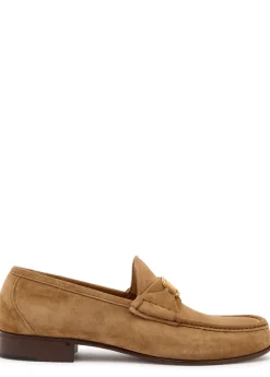 Signature Vlogo suede loafer