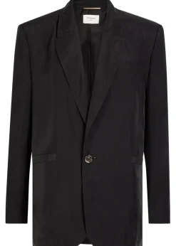 Silk blazer